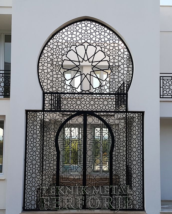 OSMANLI DESENLİ LAZER KESİM KAPI